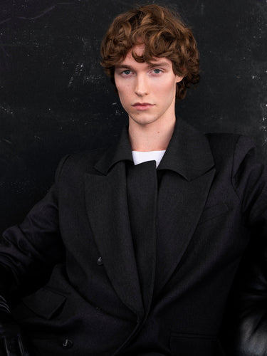 THE MIRRORED LAPEL BLAZER