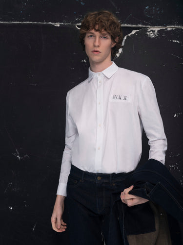 THE LOGO EDIT BLOUSE