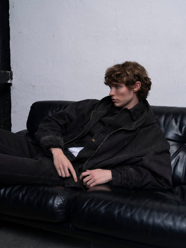 THE BRAND PATCH DENIM BOMBER