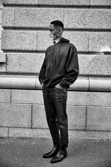 COATED DENIM - CARROT FIT