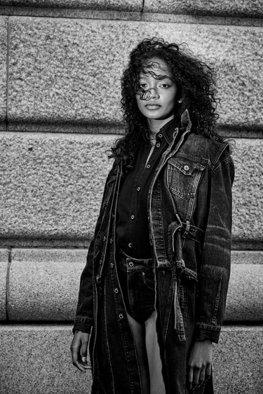 LIGHT WEIGHT DENIM BODY SUIT