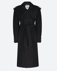 CONVERTIBLE RELAXED FIT UNISEX TRENCHCOAT