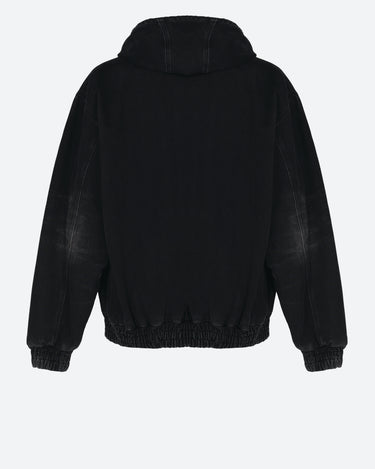 THE BRAND PATCH DENIM BOMBER